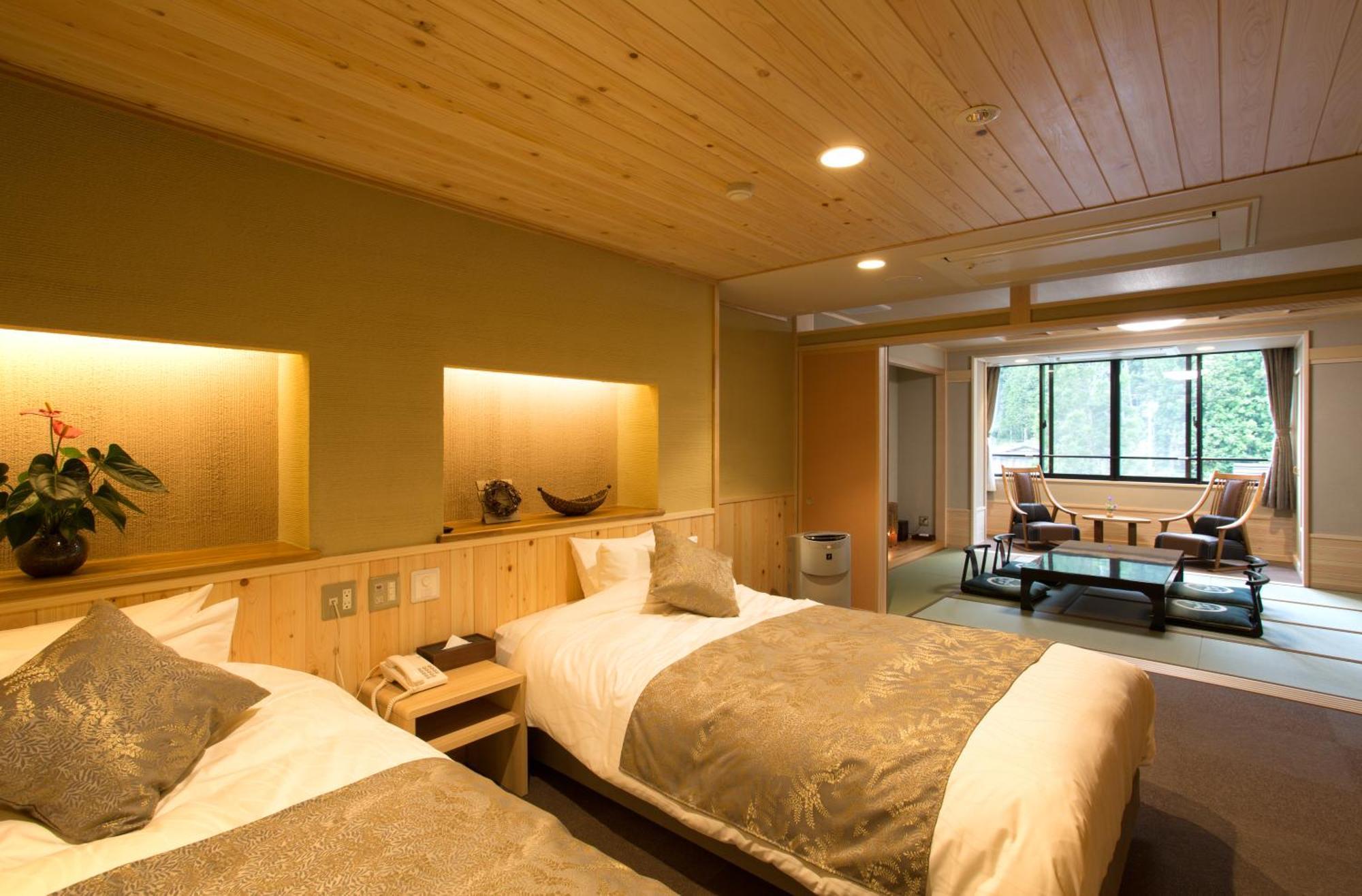 Yura No Yado Seifuen Hotel Achi Bagian luar foto